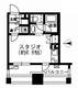 レジディア市ヶ谷 206 間取り図