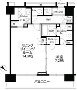 パークアクシス日本橋ステージ 907 間取り図
