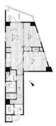コスモリード新宿余丁町 211 間取り図