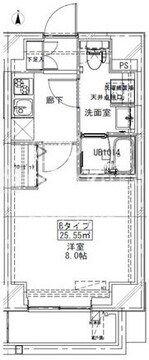 THE MARK COURT 2 702 間取り図