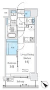 アーバンブリーズ巣鴨 203 間取り図