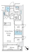 アーバンブリーズ巣鴨 605 間取り図