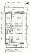 アクティ目黒駅前 2-405 間取り図