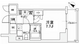 エスティメゾン王子 503 間取り図