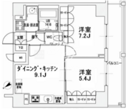エスティメゾン王子 1003 間取り図