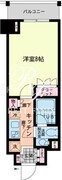 エスティメゾン赤羽 806 間取り図