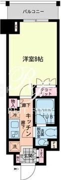 エスティメゾン赤羽 806 間取り図