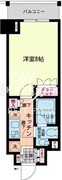 エスティメゾン赤羽 206 間取り図