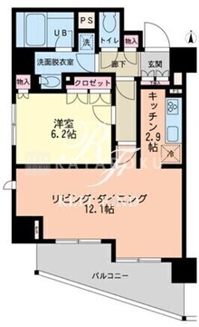 エスティメゾン赤羽 1304 間取り図