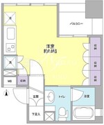 グランカーサ新宿御苑 507 間取り図