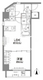 コンフォリア新宿御苑2 301 間取り図
