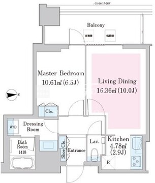 中野ステーションレジデンス 2012 間取り図