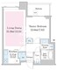中野ステーションレジデンス 1304 間取り図