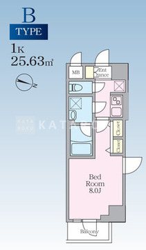 エスレジデンス板橋大山クレール 216 間取り図