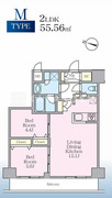 エスレジデンス板橋大山クレール 503 間取り図