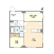 ウェルスクエア目黒 303 間取り図