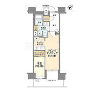 ブランズ芝浦 602 間取り図