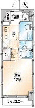 パーク巣鴨 202 間取り図