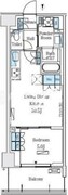 ロイヤルパークス赤羽ノース 444 間取り図