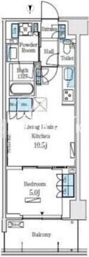 ロイヤルパークス赤羽ノース 718 間取り図