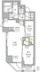 アジールコート王子 203 間取り図