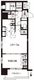 レジディア御茶ノ水 902 間取り図