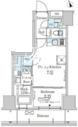 パークアクシス南青山七丁目 203 間取り図