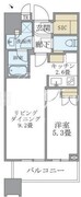 ブリリアタワーズ目黒 N-608 間取り図