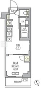 クラリティア馬込 405 間取り図