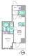 ドゥーエ日暮里3 203 間取り図