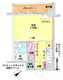 HF八丁堀レジデンス2 1006 間取り図