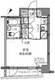 HF八丁堀レジデンス2 505 間取り図