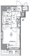 パティーナ月島 801 間取り図