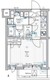 プレミアムキューブ中野 209 間取り図