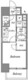 コスモグラシア板橋区役所前 403 間取り図