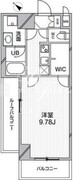 ルクレ西馬込 405 間取り図