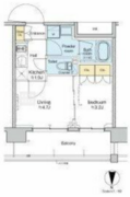 プラウドフラット西蒲田 205 間取り図