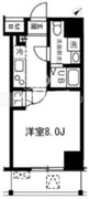 アリカ向島 202 間取り図