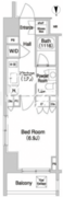コンフォリア門前仲町 506 間取り図