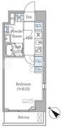 グランジット月島TOKYO BAY 302 間取り図