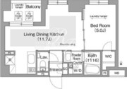 コンフォリア・リヴ文京護国寺 304 間取り図