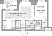 コンフォリア・リヴ文京護国寺 306 間取り図