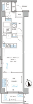 パークアクシス文京本郷 305 間取り図