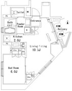 パークアクシス方南町 1002 間取り図