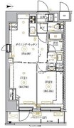リルシア墨田八広 602 間取り図