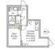 Ａｇｌａｉａ新宿西落合 105 間取り図