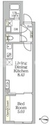 Ａｇｌａｉａ新宿西落合 304 間取り図