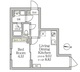Ａｇｌａｉａ新宿西落合 305 間取り図
