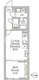 Ａｇｌａｉａ新宿西落合 401 間取り図