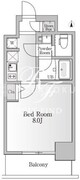 NTPRレジデンス芝浦三丁目 505 間取り図